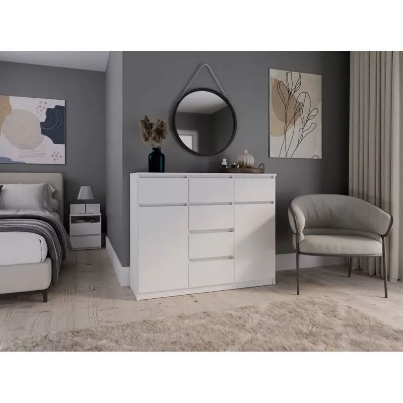 Cómoda MALWA 2D6S blanca