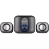 Altavoces de escritorio 2.1 DEFENDER V13 — 11 W RMS (6 W satélites, 5 W subwoofer), alimentación USB, entrada de 3,5 mm, negro