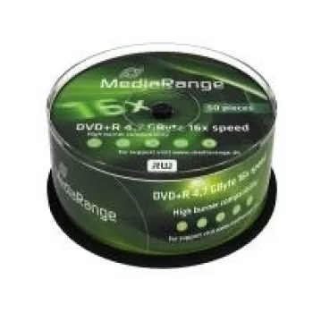 MEDIARANGE 50 x DVD+R - 4,7 GB (120 min) 16x