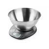 Báscula de cocina electrónica ETA Dori acero inoxidable, capacidad 5 kg, precisión 1 g