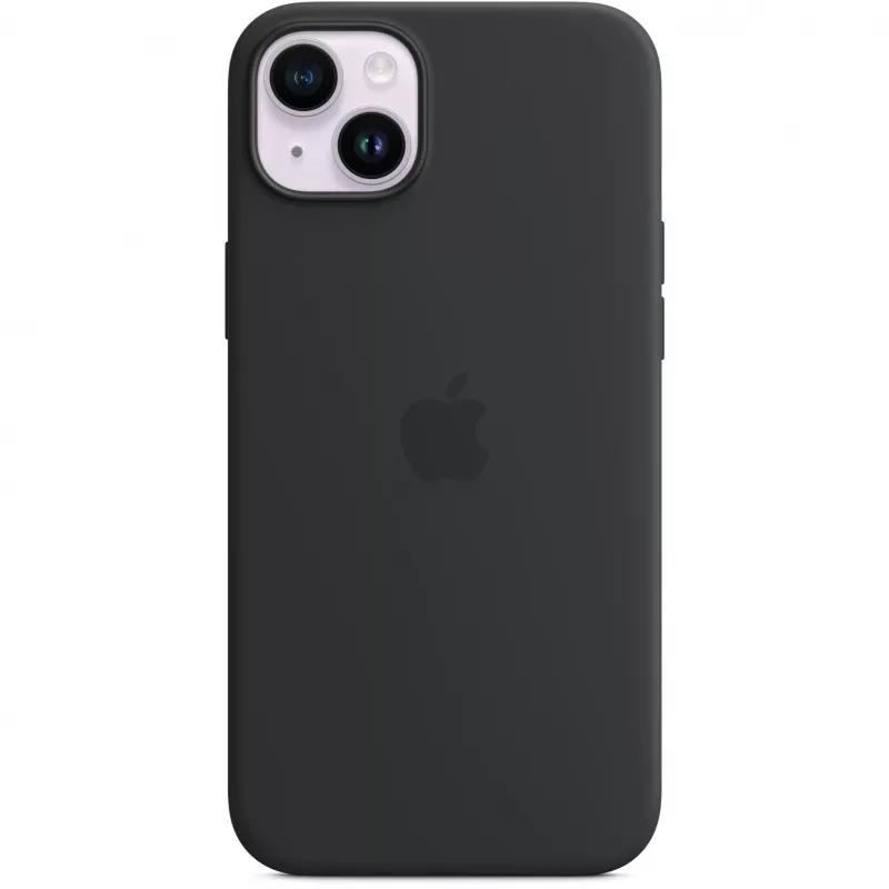 Apple Funda de silicona con MagSafe para iPhone 14 Plus – Midnight