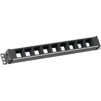 Bachmann 903.003 panel modular a medida de 19 pulgadas, 1,5U, aluminio anodizado