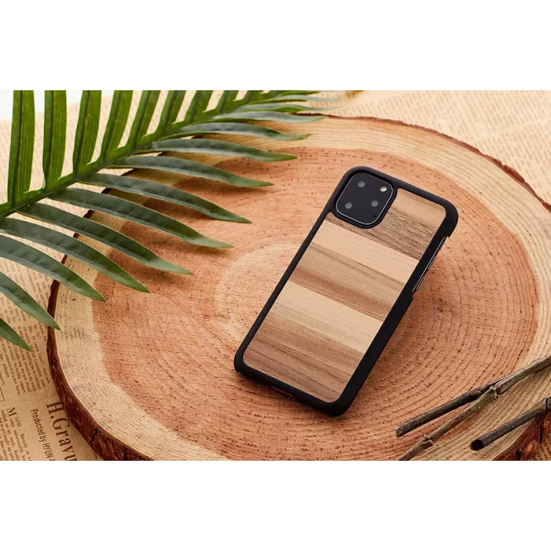 Funda para smartphone man and wood para iPhone 11 Pro Max — negro
