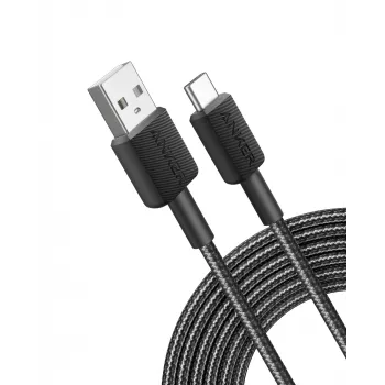 Cable Anker Innovations 322 USB-A a USB-C nailon 1,8M negro - Cable - Digital/Datos