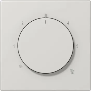 Placa de cubierta para termostato de ambiente Jung LS 1749 BF LG (LS1749BFLG)