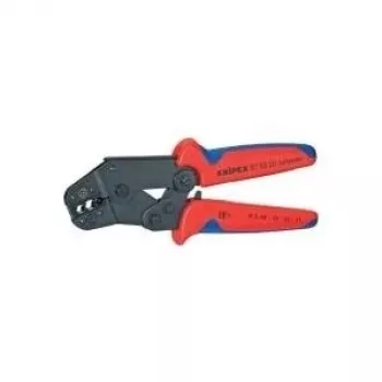 Alicates de crimpar Knipex 97 52 20 de diseño corto adecuados para conectores KOAX, BNC y TNC RG 58 59 62 71 223 Crim (97 52 20)