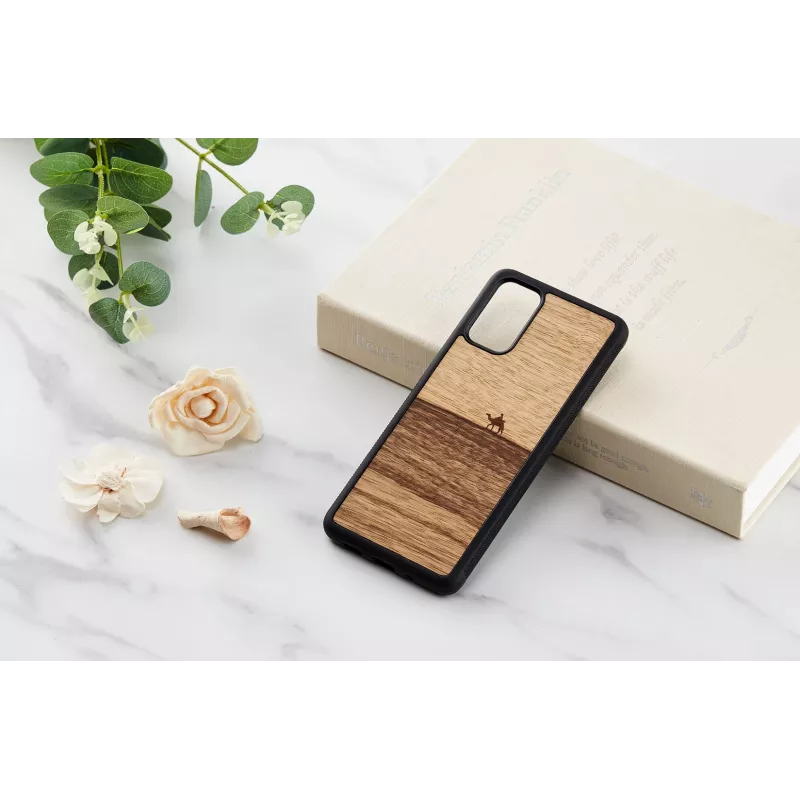 Funda para smartphone Man and Wood Galaxy S20+ Terra negra cubierta protectora para Samsung Galaxy S20+
