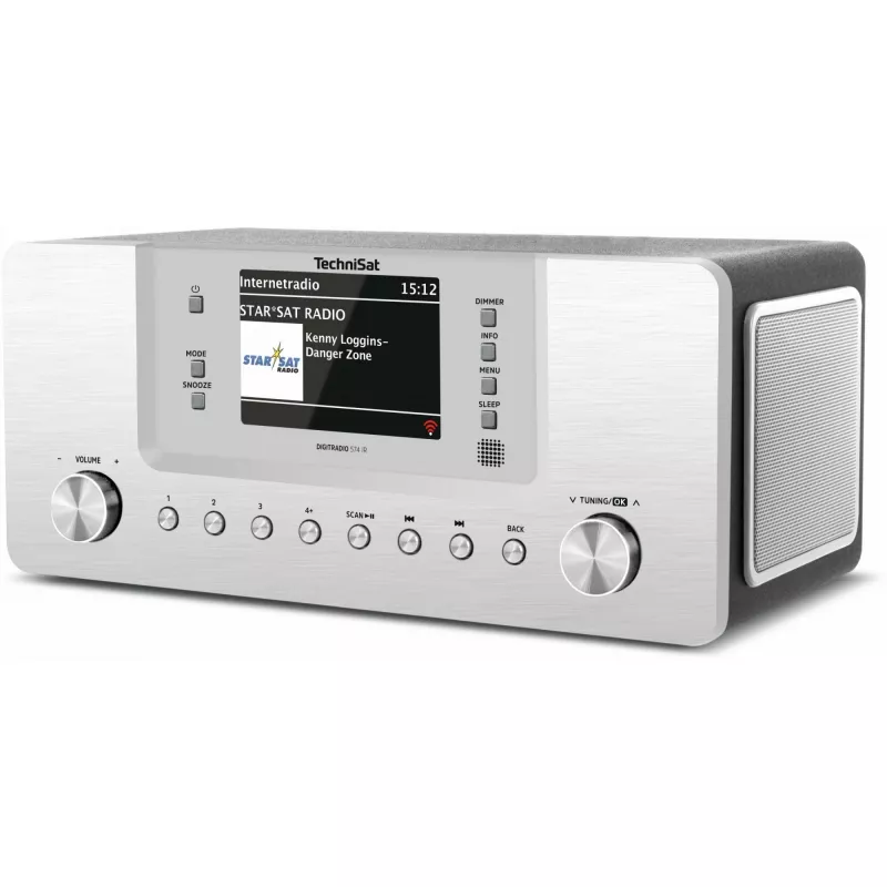 TechniSat DigitRadio 574 IR - sistema de audio - 2 x 5 vatios - plata (0001/2951)