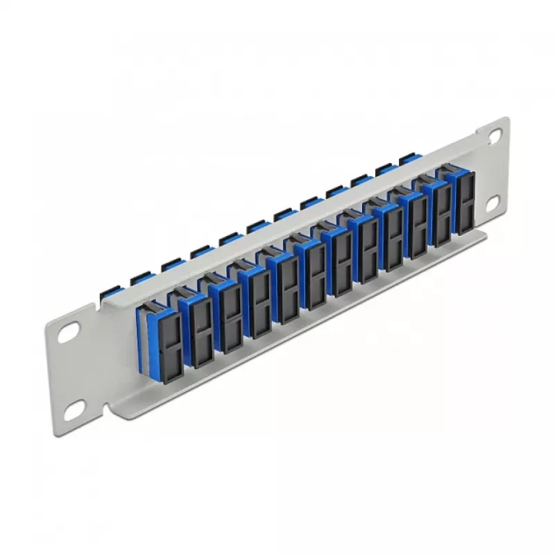 Panel de parcheo de fibra óptica DeLOCK 10