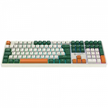 Teclado mecánico inalámbrico CANYON Shadder GKW-11 RGB Blanco