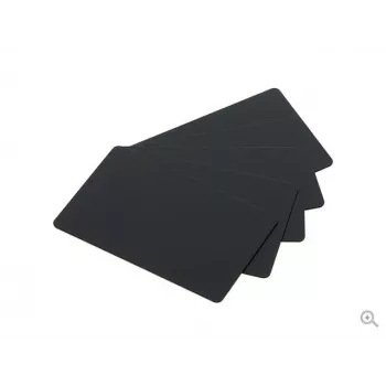 Evolis - tarjetas de PVC - 30 mil negro mate - 86 x 54 mm - 500 tarjeta(s) (C8001)