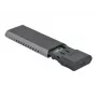 Carcasa externa combo USB Type-C DeLOCK para SSD M.2 NVMe PCIe o SATA - carcasa de almacenamiento - M.2 - tarjeta M.2 NVMe / SATA 10Gb/s - USB 3,2 (Gen 2) (4263