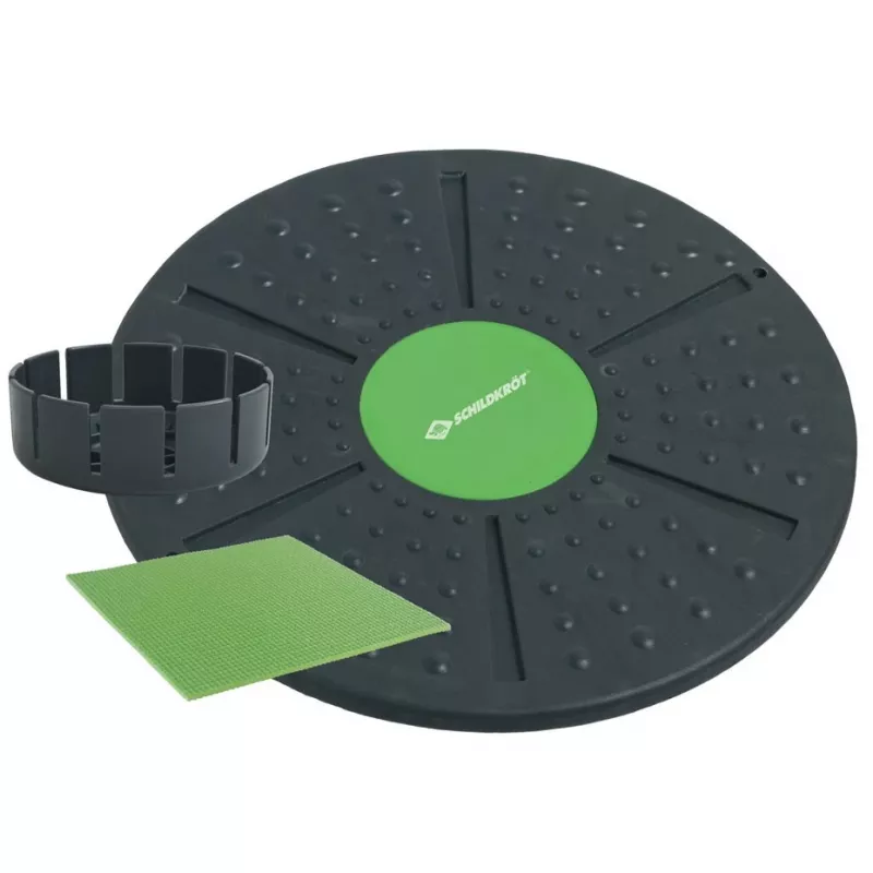 Schildkröt Fitness 960031 Entrenador de equilibrio Balance Board negro, verde