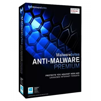 Malwarebytes Premium – 3 dispositivos, 1 año