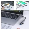 Hub USB QOLTEC 53792, USB-C 3.1 a 4 puertos (USB 3.0 x1, USB 2.0 x3)