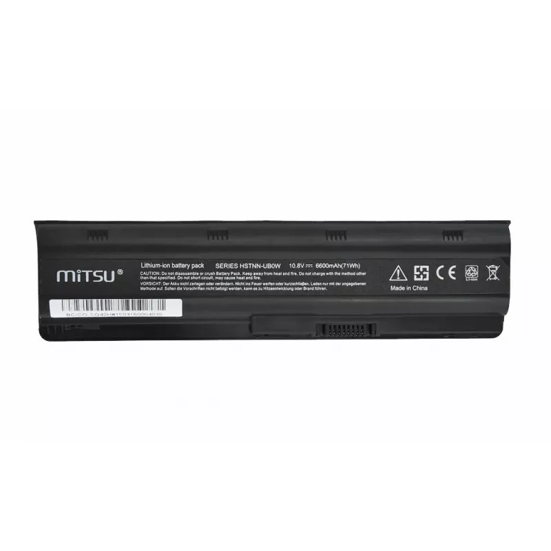 Batería para Compaq Presario CQ42, CQ62, CQ72 6600 mAh (71 Wh) 10,8 - 11,1 voltios