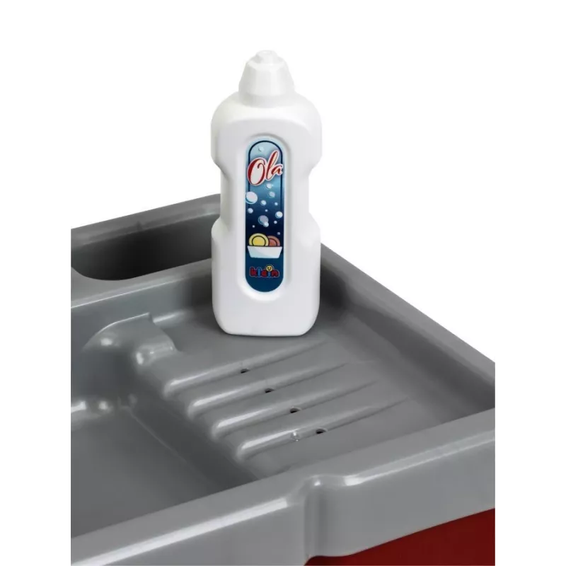Fregadero de juguete con función de agua y luz KLEIN modelo 7110 — accesorio de cocina de juguete para niños