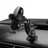 Soporte magnético para coche para smartphones usams US-CD131 15W automático para parabrisas y salpicadero