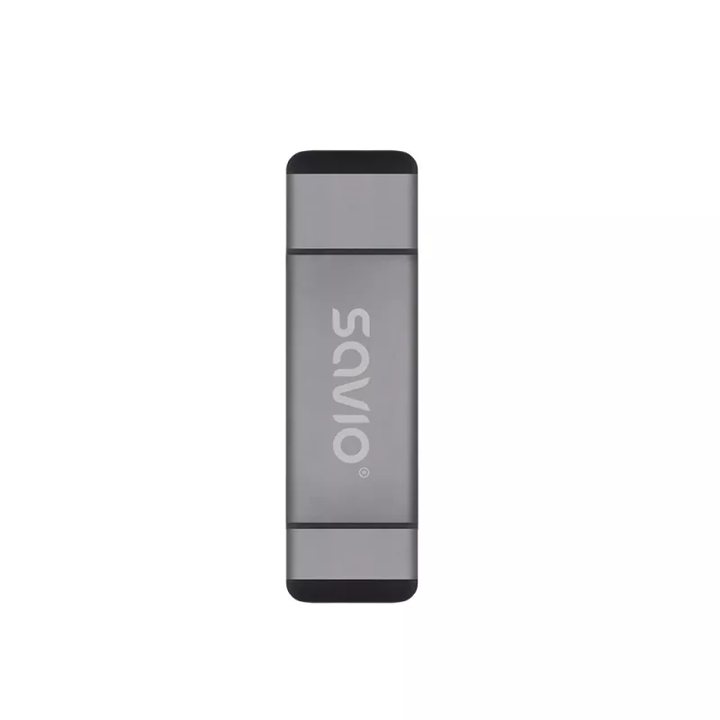 Lector de tarjetas SD 3 en 1, USB-C + USB-A 2.0 + Micro-USB