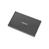 NATEC RHINO GO Carcasa USB 3.0 para HDD/SSD SATA de 2,5'', negro Aluminio