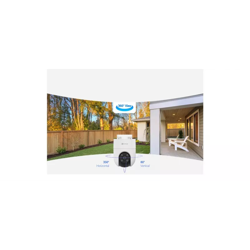 Cámara de seguridad IP EZVIZ H8c 2K Domo 2304 x 1296 píxeles