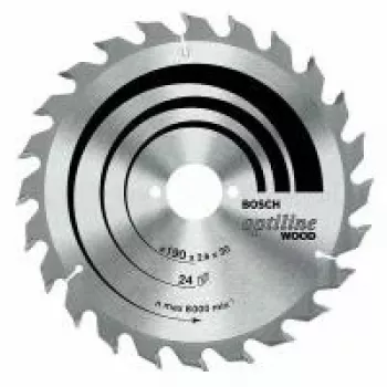 Bosch Optiline Wood Hoja de sierra circular 2608640583, 130 x 20/16 x 2,4 mm, 30 dientes