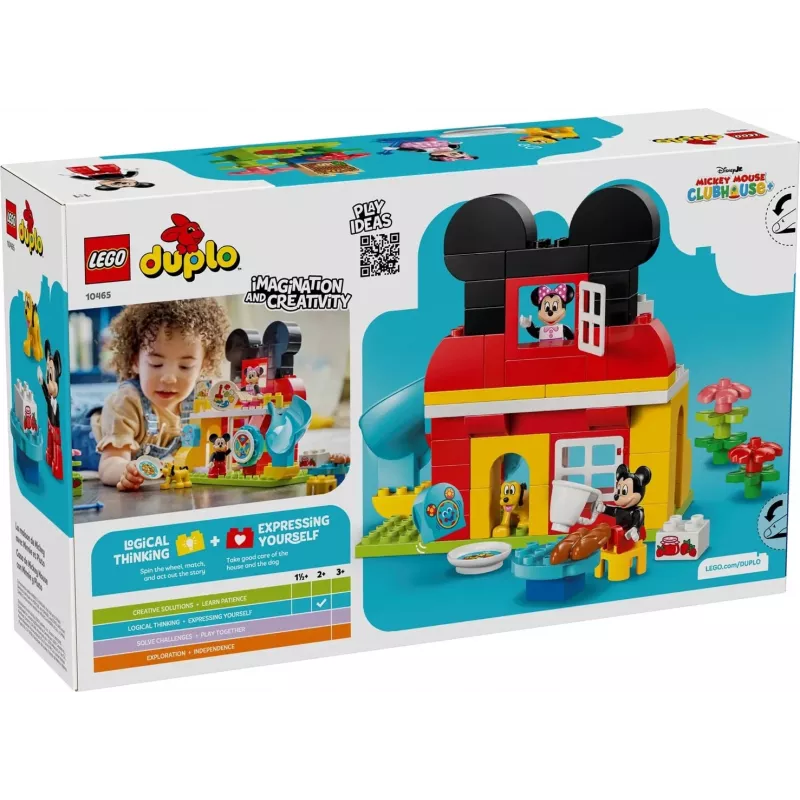 LEGO DUPLO 10465 Casa club de Mickey Mouse con Minnie y Pluto