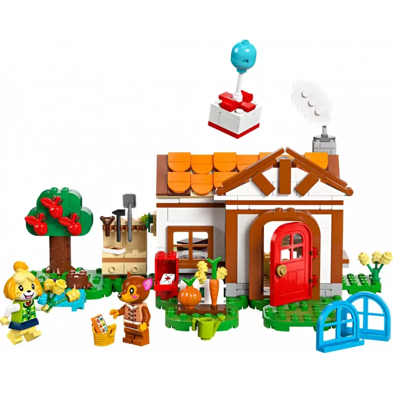 Juguete de construcción set LEGO 77049 Animal Crossing visita de Melinda