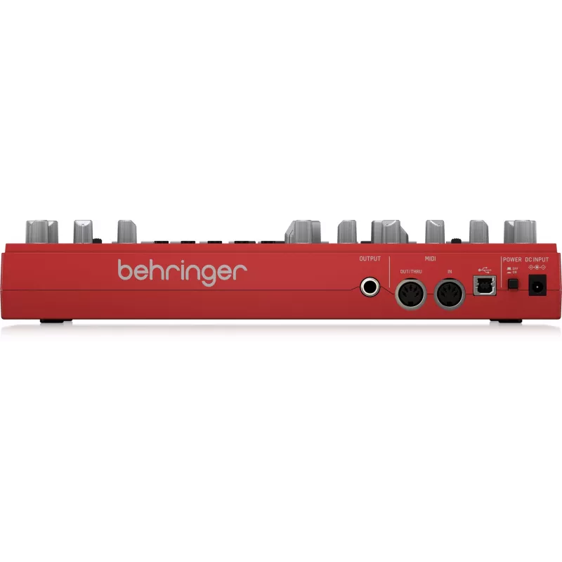 Sintetizador analógico Behringer TD-3-RD Rojo 9V DC