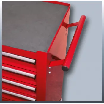Caja de herramientas Einhell TC-TW 100 roja