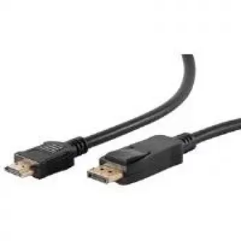 Adaptador de cable de vídeo ShiverPeaks BS77498-2 10 m DisplayPort HDMI negro