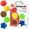 Pelotas sensoriales sin agujeros TULLO 5 uds.