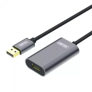 Cable USB UNITEK Y-271 5 m USB 2.0 gris