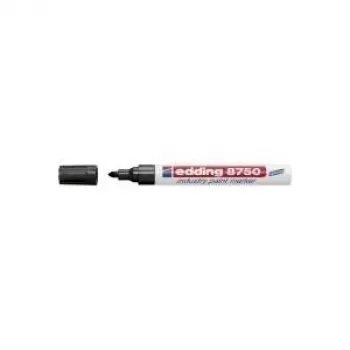 Rotulador permanente Edding 8750 Punta redonda Negro