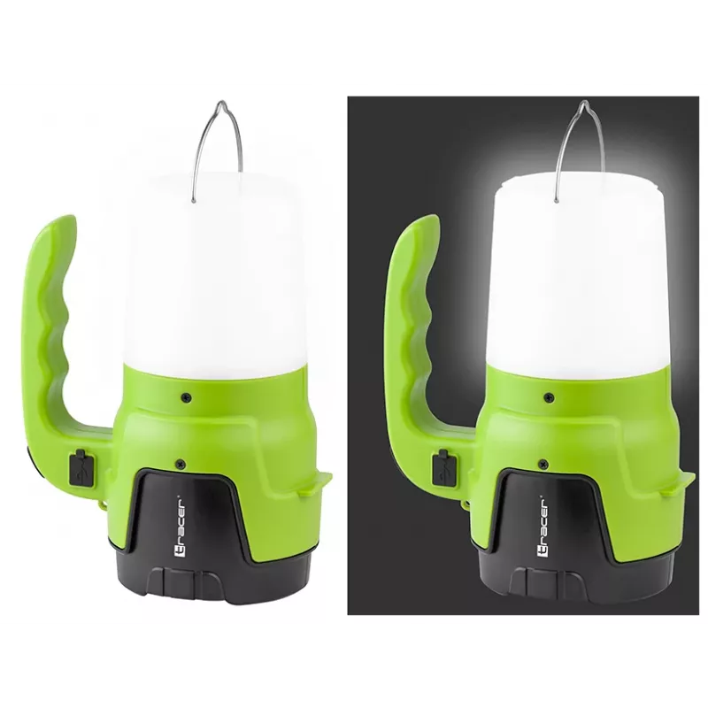 Linterna TRACER TRAOSW46895 con batería recargable de 1200 mAh, foco de mano
