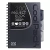 Cuaderno de espiral A5 Coolpack gris