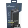 Batería externa MediaRange MRMA756 — 20000 mAh LiPo, salida 15 W, USB-A + USB-C, negra