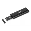 Carcasa SSD IBOX HD-07 para 1x unidad M.2, USB 3.2 Gen 2 (10 Gbit/s), USB-C, negra
