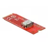 Convertidor M.2 Key M a 1 x OCuLink SFF-8612 DeLOCK 64106