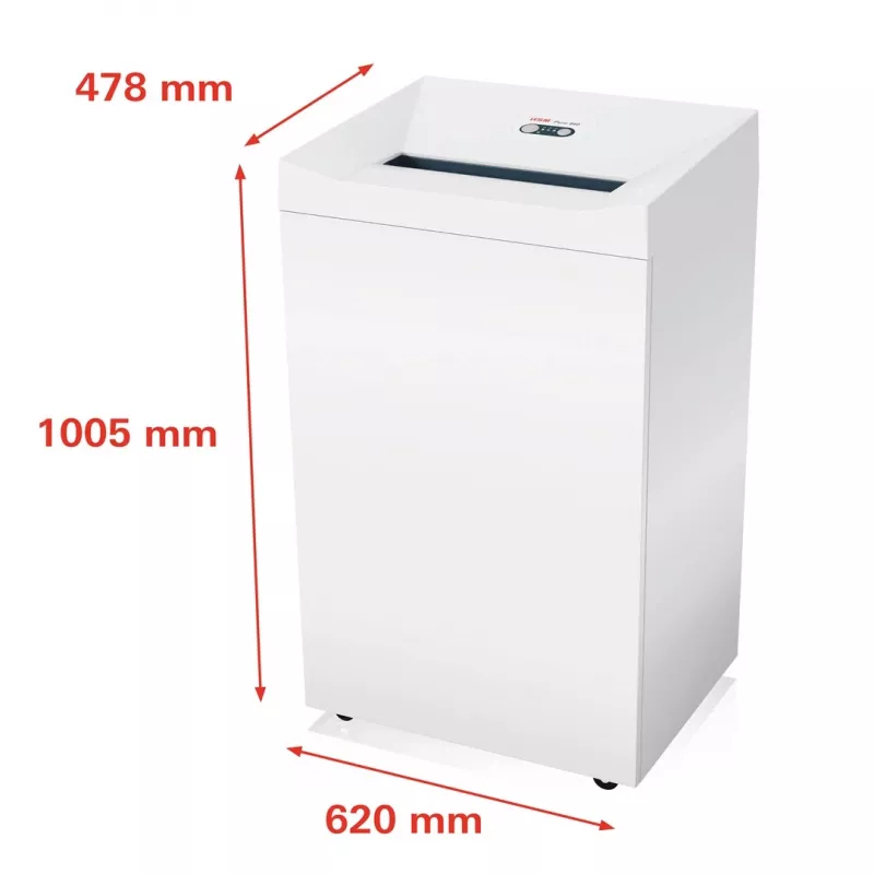 Destructora de papel HSM Pure 940, 165 l, 3,9x40 mm