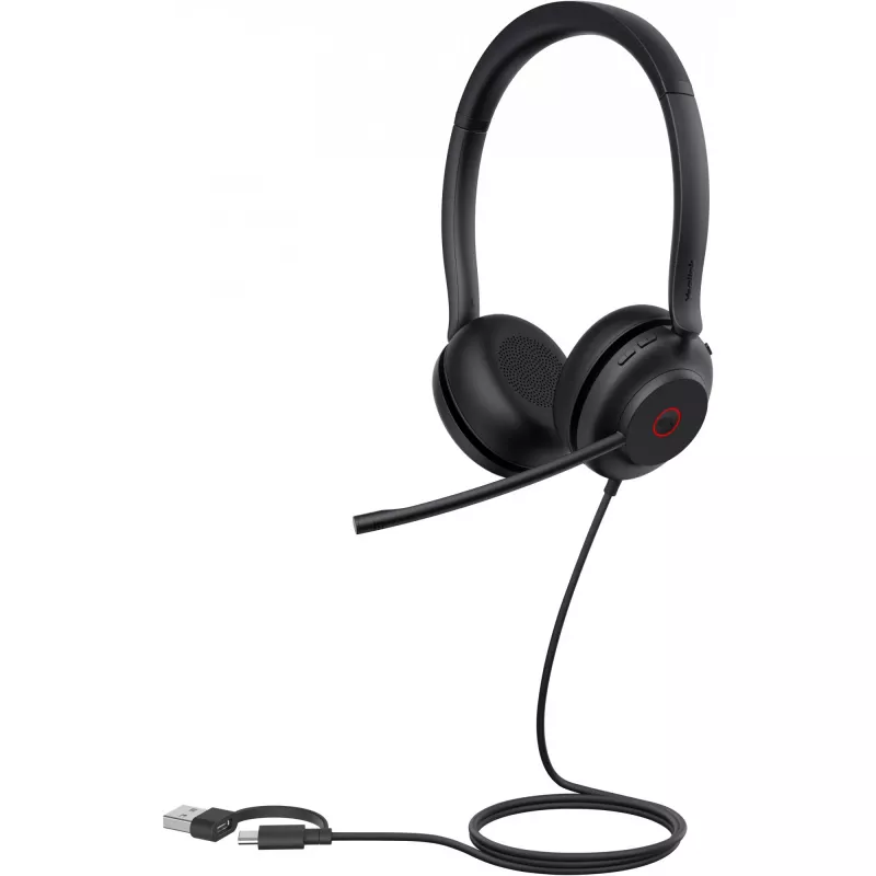 Auriculares Yealink UH35 Dual Teams USB-C/A