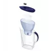 Jarra filtrante de agua BRITA Marella 2,4 l con 3 cartuchos Pure Performance, Maxtra Pro, azul