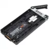 ICY DOCK ToughArmor MB834TP-B - Bahía de conexión en caliente para discos - 3.5 - Tarjeta M.2 NVMe - para ToughArmor MB833M2K-B, MB834M2K-B (MB834TP-B)