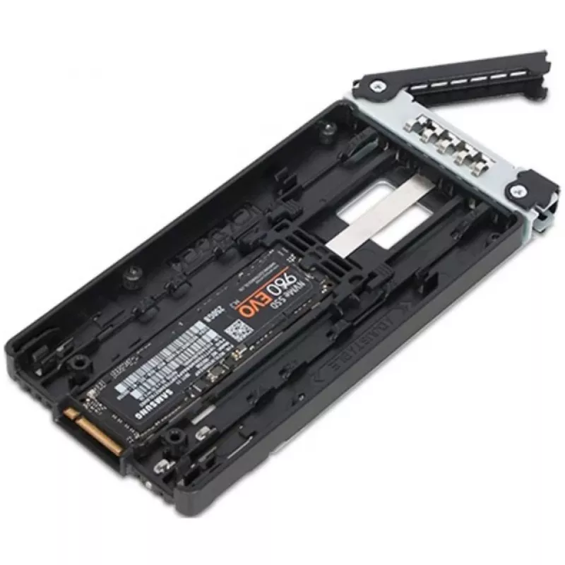 ICY DOCK ToughArmor MB834TP-B - Bahía de conexión en caliente para discos - 3.5 - Tarjeta M.2 NVMe - para ToughArmor MB833M2K-B, MB834M2K-B (MB834TP-B)