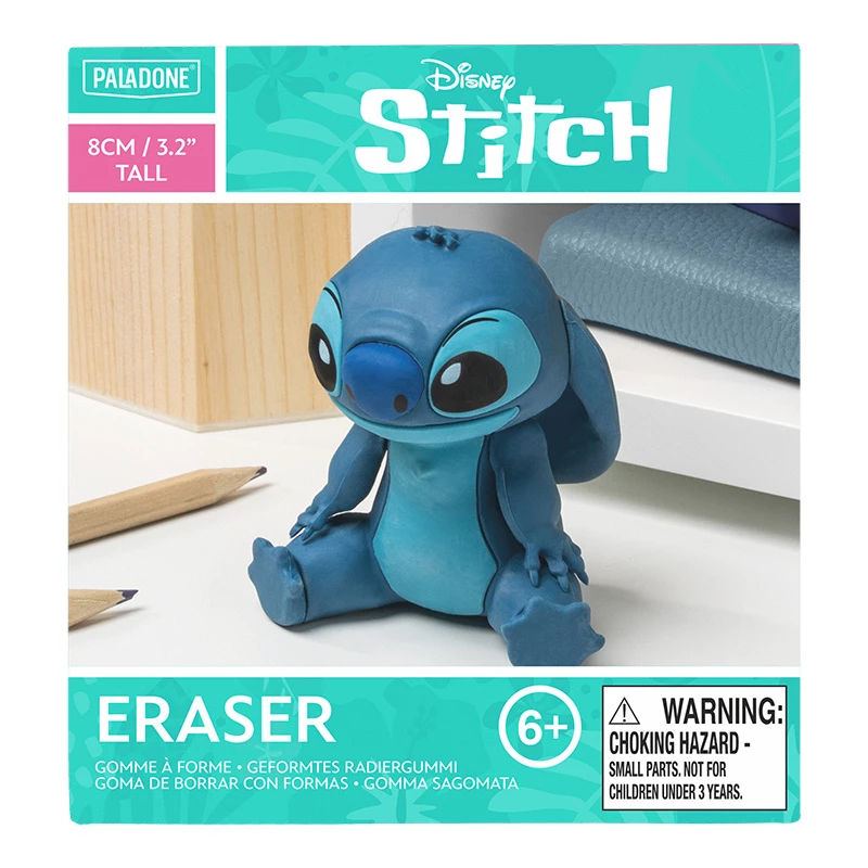 Goma de borrar Paladone Stitch Chunky PP13310LSV3 – goma de borrar novedosa con forma de personaje