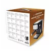 Cafetera espresso ESPERANZA EKC011 — depósito de agua de 1,8 L, 850 W, 20 bar, control táctil, espumador de leche