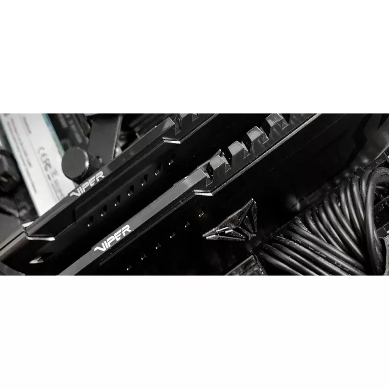 Patriot Viper Steel PVS464G320C6K DDR4 64GB (2x32GB) 3200MHz CL16 288-pin DIMM kit de memoria para sobremesa, XMP 2.0