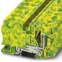Borne de protección Spring-Cage Phoenix Contact ST 35-PE verde-amarillo 10 uds. (3036194)