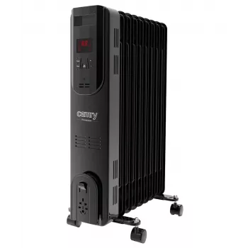 Camry | Calefactor | CR 7810 | Radiador de aceite | 2000 W | Número de niveles de potencia 3 | Negro
