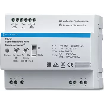 Busch-Jaeger 83301 Unidad de control central Smart Home Wired (2CKA008300A0462)
